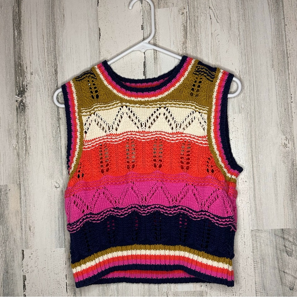 Entro Crochet Sweater Vest Tank
